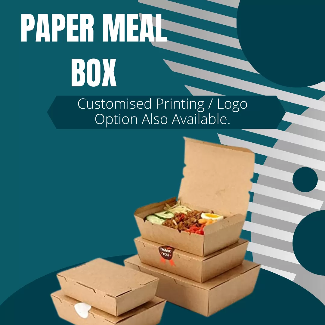 750 ML (26 OZ) KARFT PAPER MEAL BOX