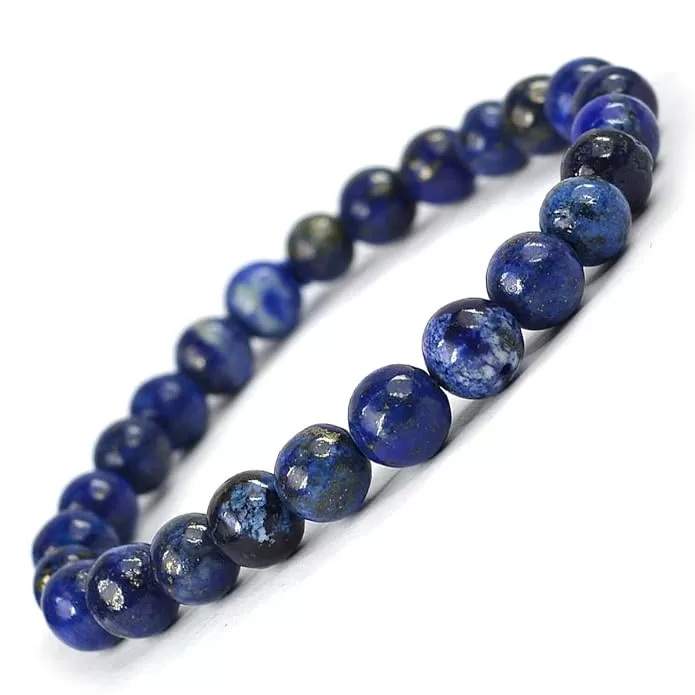 Lapis Lazuli online Bracelet, Stretch Bracelet, Chakra Energy Healing, Protection Bracelet, Manifestation Bracelet, Women's Bracelet, Gift For Her