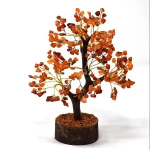 Carnelian Gemstone Tree