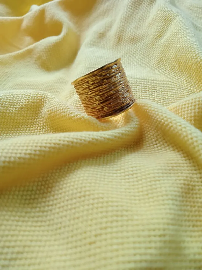 Wooden Textured Ring