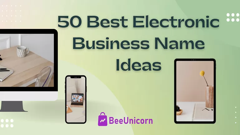 50 Electronics Company Name Ideas